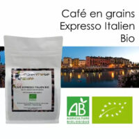 Café expresso italien pur arabica bio