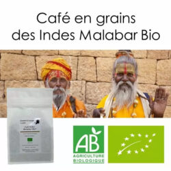 Café des Indes Malabar pur arabica bio