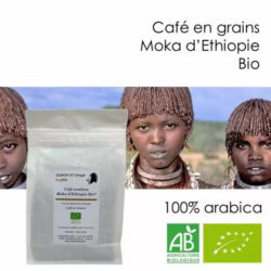 Café Moka d’Éthiopie pur arabica bio